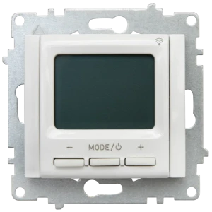 Терморегулятор для теплого пола Equation электронный программируемый с Wi-Fi цвет белый