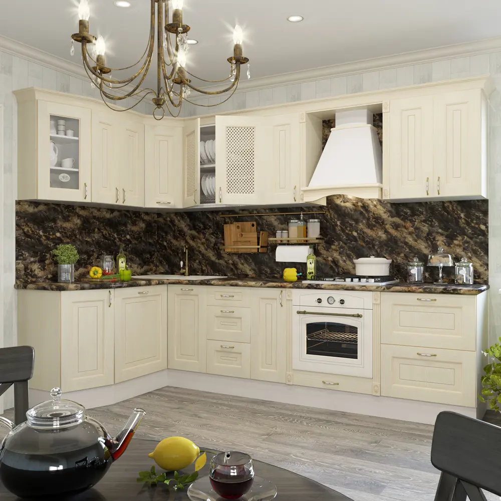 Дверь для шкафа Delinia Нэнси 60x70 см массив ясеня цвет бежевый STLM-2104548 - Вид №8