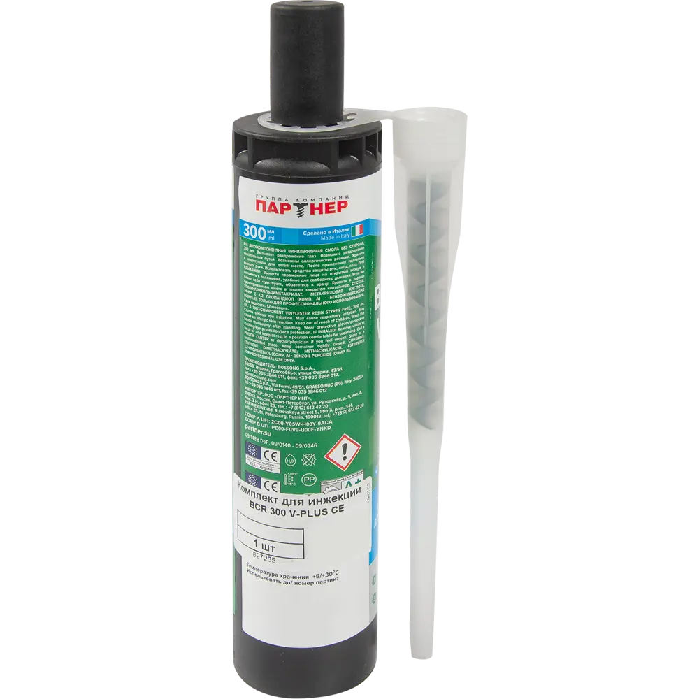 Анкер химический Партнер V-Plus CE 300 BCR универсальный Santreyd STLM-2104211 - Вид №1