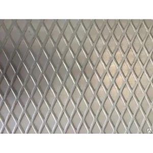 Лист рифленый ромб 2x600x1200 мм, металл