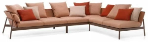 RODA Секционный модульный садовый диван из batyline® Piper