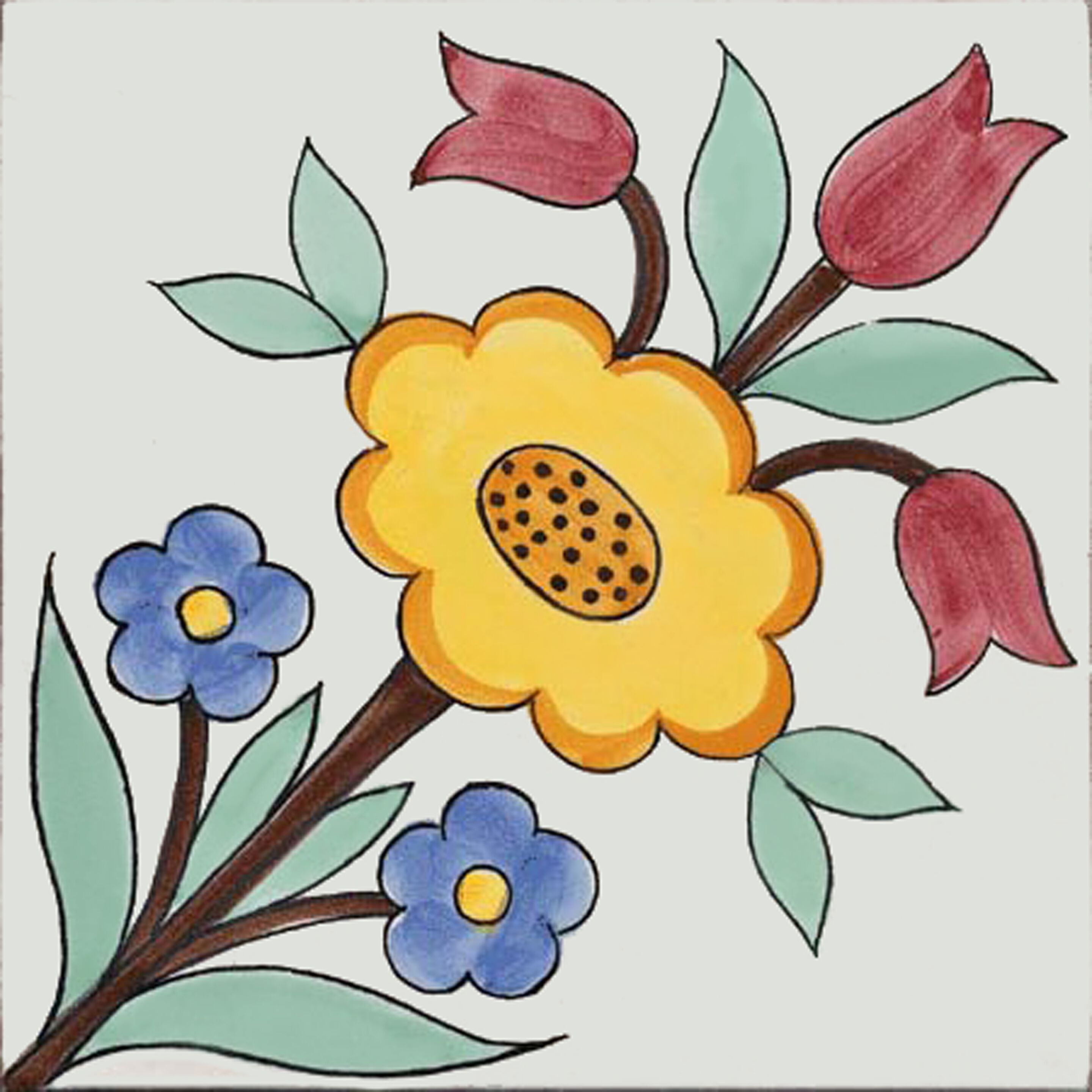 Пол / покрытие из глины ручной работы La Riggiola традиция ARCH-00054961 - Вид №2