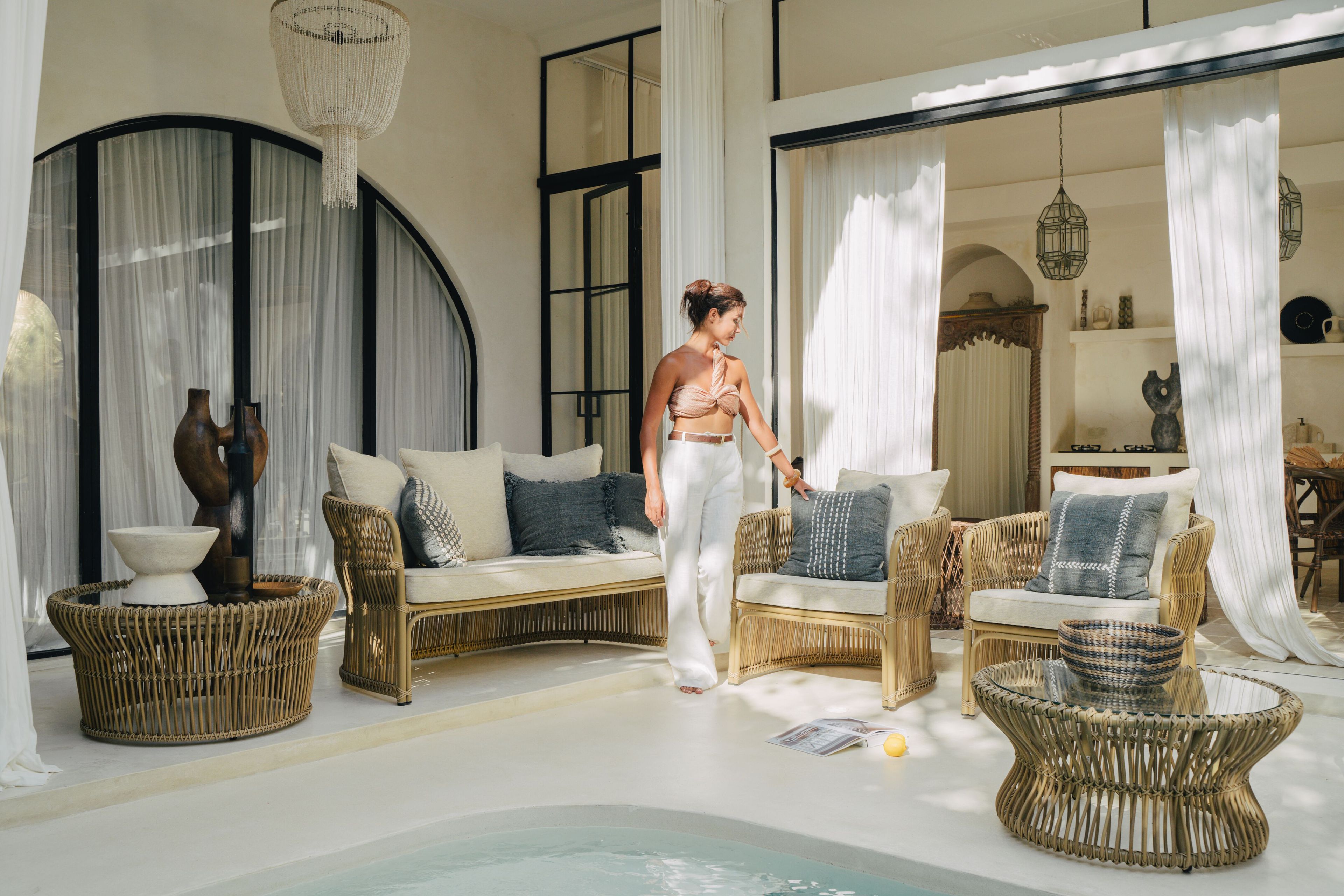 2-местный диван из синтетического волокна cbdesign Гренада ARCH-00091533