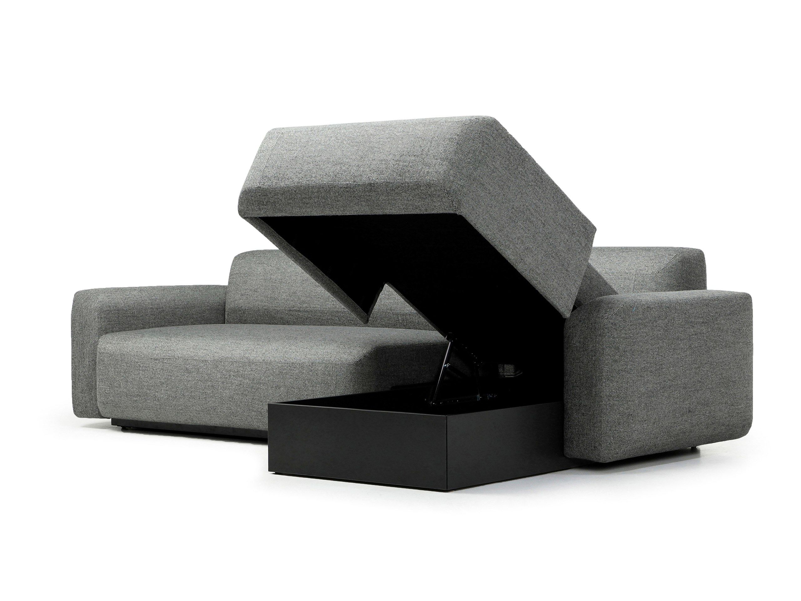 Тканевый диван-кровать с полуостровом prostoria ARCH-00028103 - Вид №2