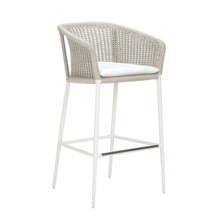 Барный стул из морской веревки с подлокотниками JANUS et Cie Knot ARCH-00058266 - Вид №13