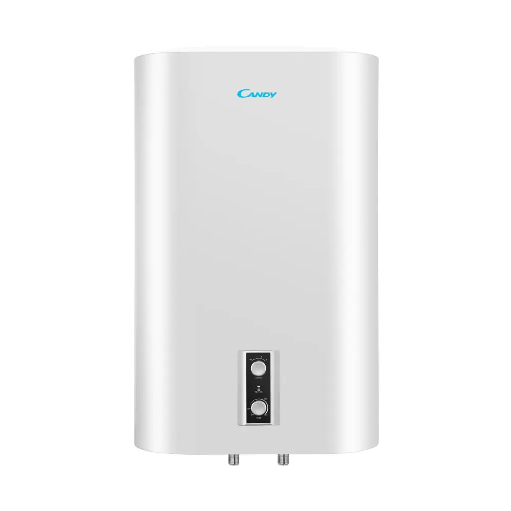 Накопительный водонагреватель электрический 50 л Candy CF50V-P1 2 кВт нержавеющая сталь мокрый ТЭН STLM-2000808