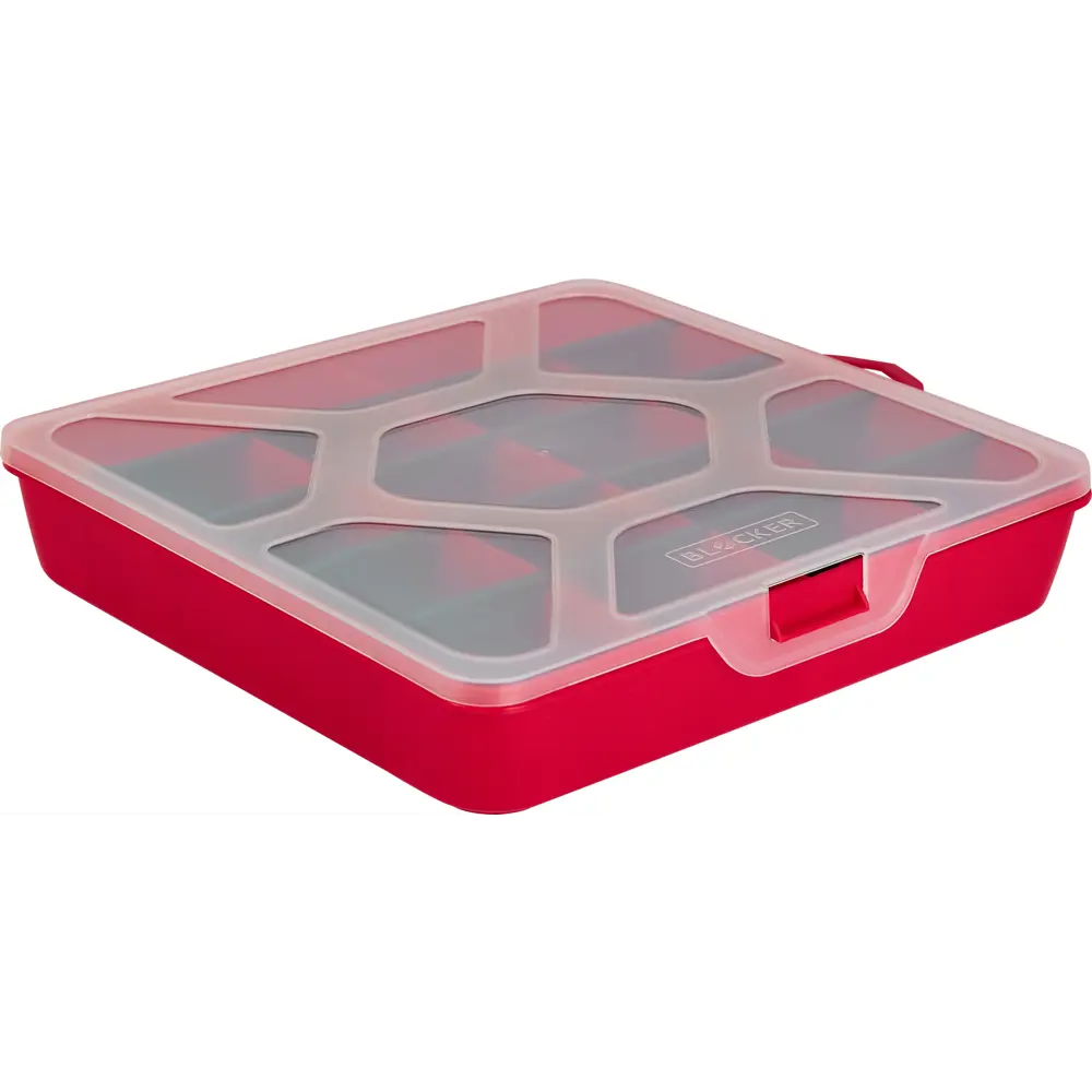 Органайзер Blocker Master-Comfort 8, 20x4.5x20 см, пластик, цвет красный Santreyd STLM-2096107