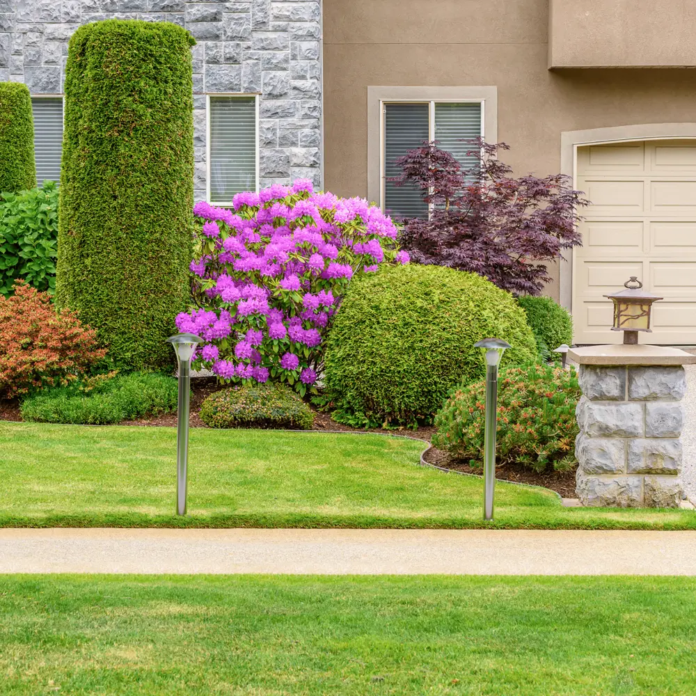 Столб уличный «Классика» 80 см цвет хром APEYRON STLM-2128294 - Вид №7