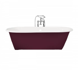 Gentry Home Bexley Cast iron bathtubs with feet Ral 4004 GH102891
