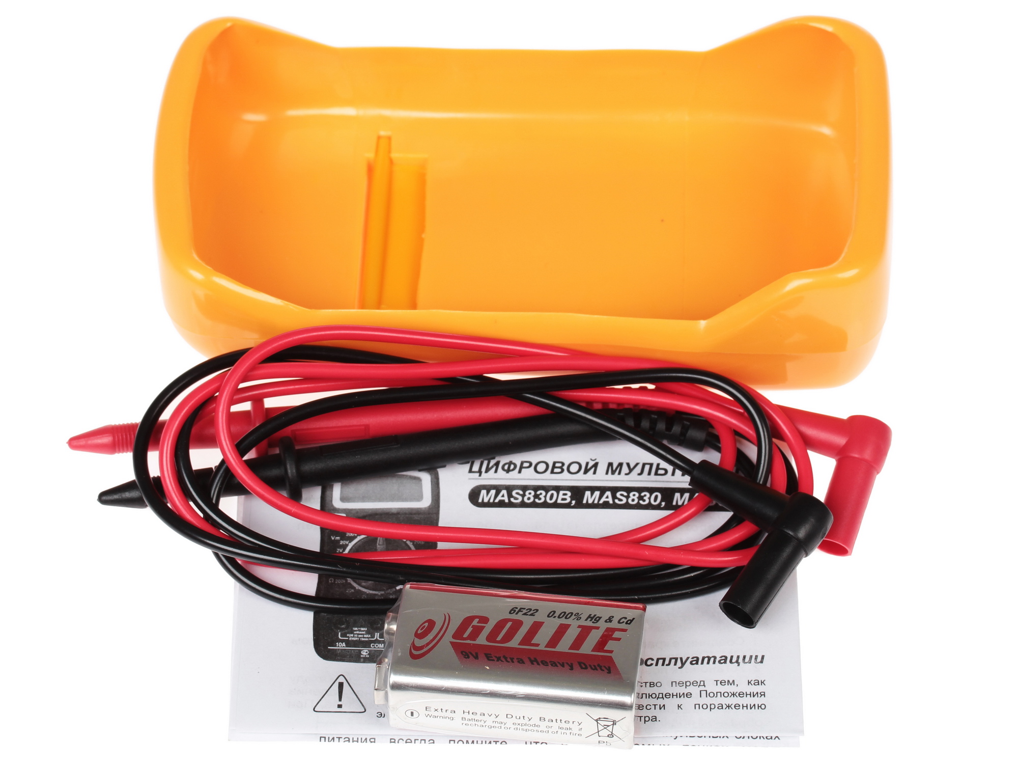 Мультиметр Master Professional MAS830B 1063059 STDN-0045080 - Вид №6
