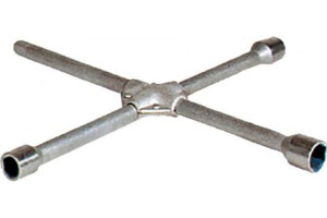 15556628 Баллонный крестовой ключ 17-19-21 мм + 1/2" 62756 КУРС