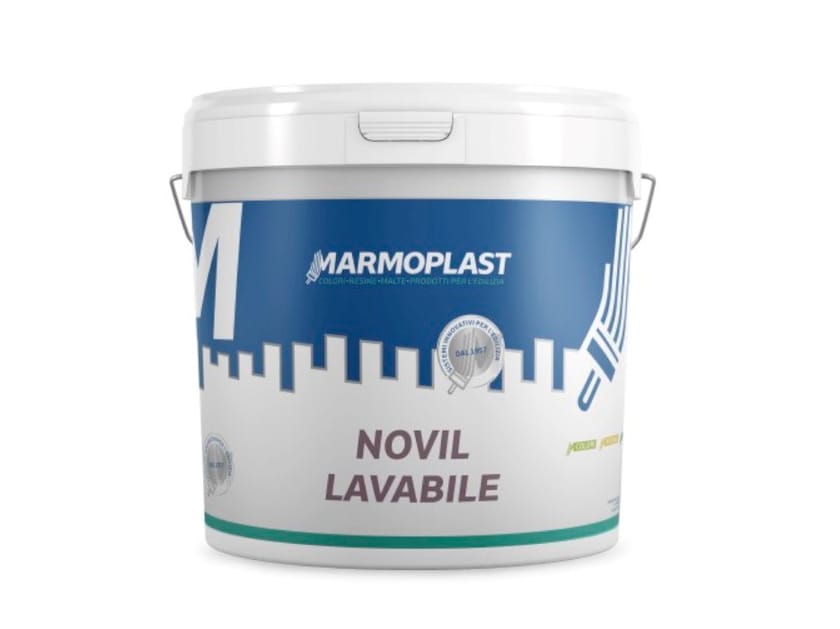 Моющаяся и дышащая краска на водной основе Progettomateria NOVIL LAVABILE TRASPIRANTE ARCH-00060225