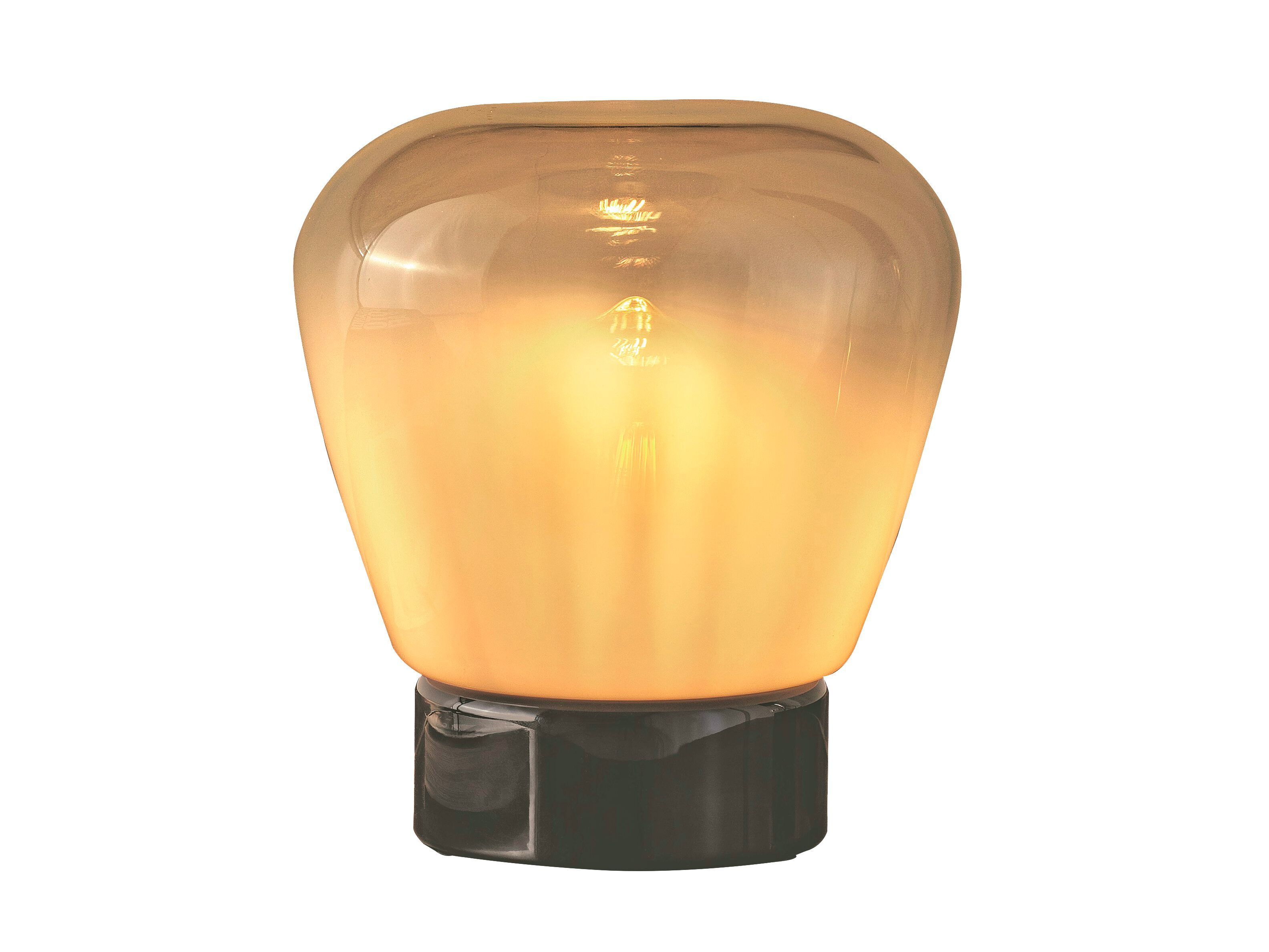 Стеклянная настольная лампа Bontempi Casa STONE ARCH-00121483