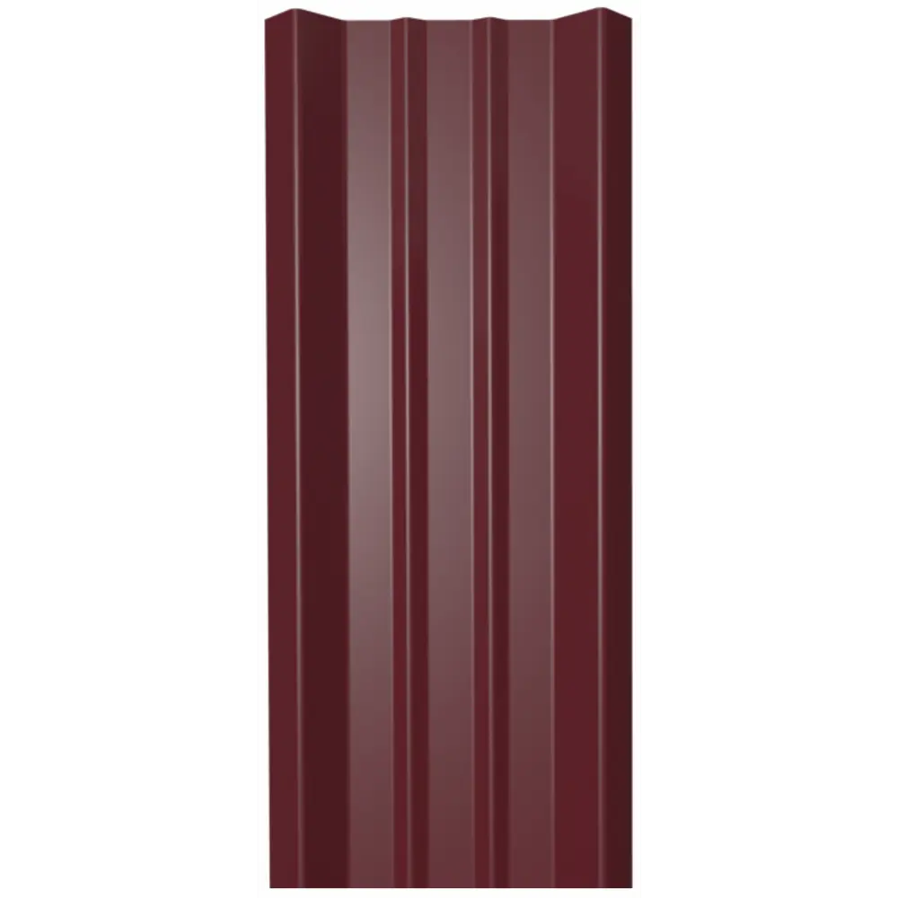 Штакетник-М 69мм 2 м двухсторонний красный Santreyd STLM-2156966