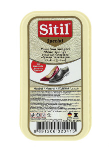 90733271 Губка для полировки обуви из гладкой кожи Shine Sponge 177.00 GKPS бесцветный STLM-0359839 SITIL