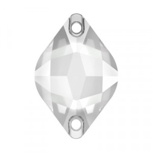 3211 Страз Crystal 14 х 9 мм кристалл в пакете белый (crystal 001) Сваровски