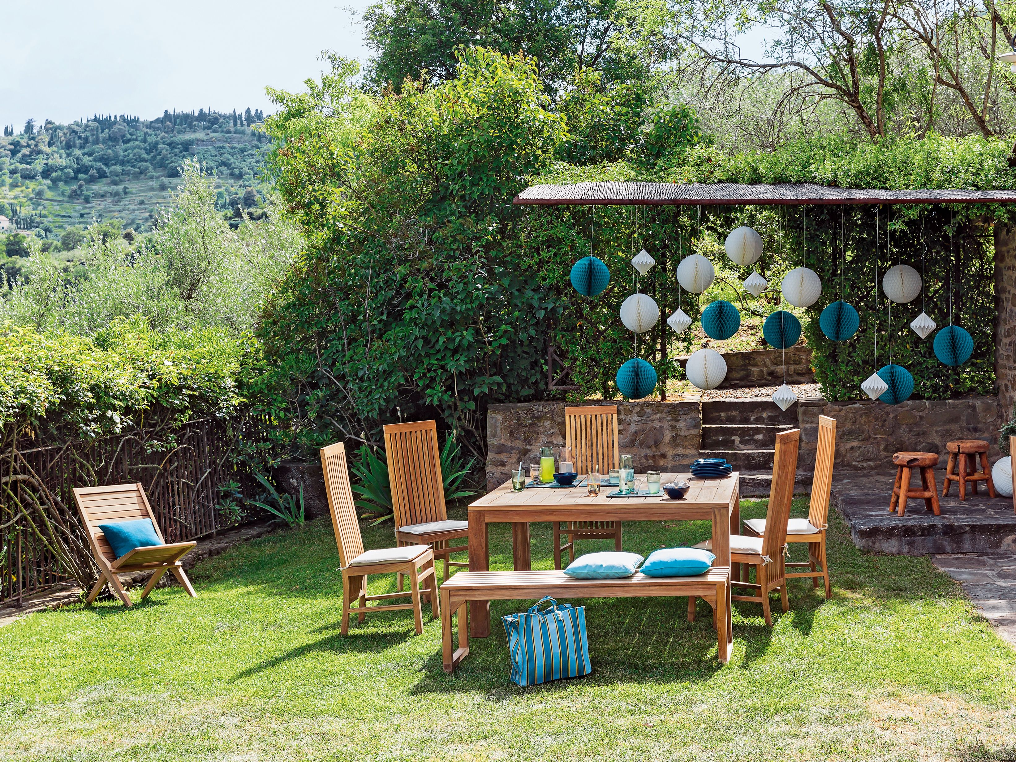 Квадратный садовый стол Il Giardino di Legno ARCH-00008937