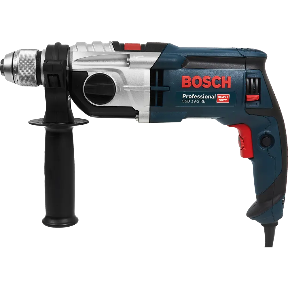 Дрель сетевая ударная Bosch Professional GSB 19-2 RE 060117B500, 850 Вт STLM-2053172 - Вид №2