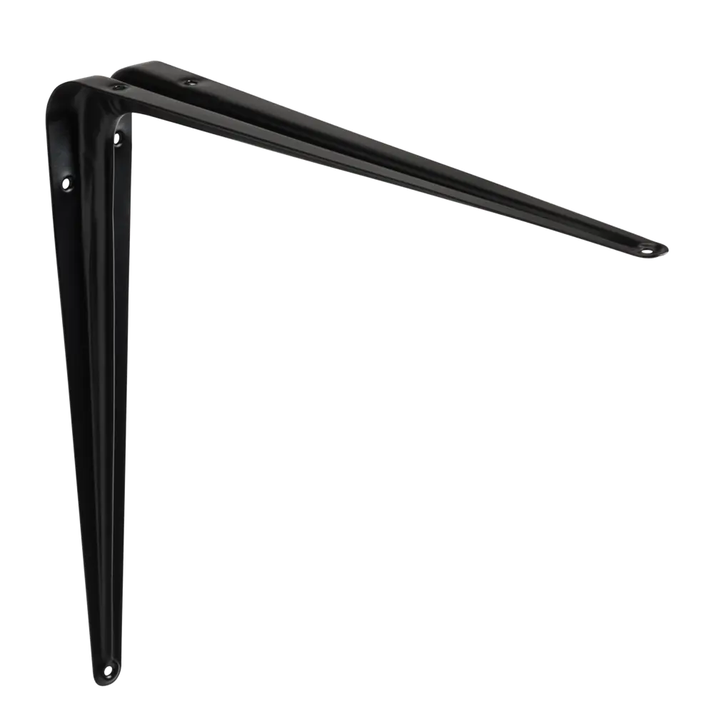 Утилитарный кронштейн Normo 30x35 см нагрузка до 23 кг цвет черный 89438015 STLM-2080673 Santreyd  - Вид №2