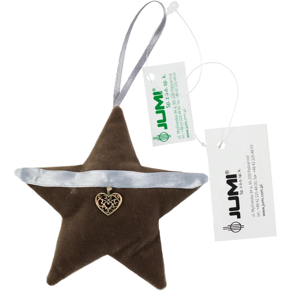 Украшение ёлочное «Звезда», 9 см, металл Santreyd STLM-2012921 - Вид №3