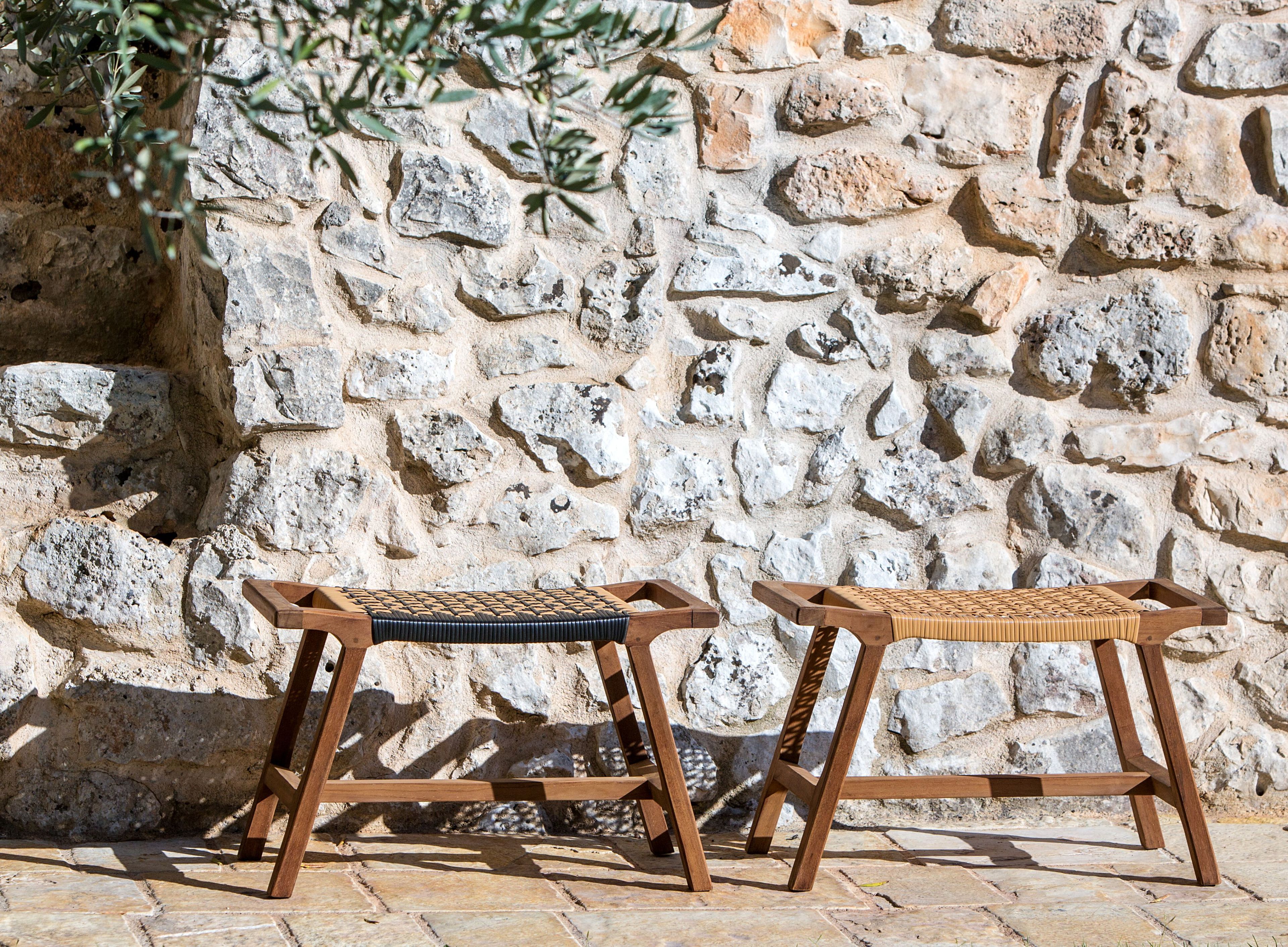 Низкий садовый стул из тикового дерева cbdesign Zoco ARCH-00115574 - Вид №2