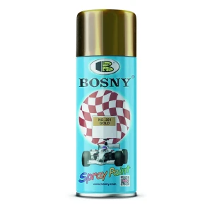 Эмаль Bosny 351 жёлтый золотой 0.4 л