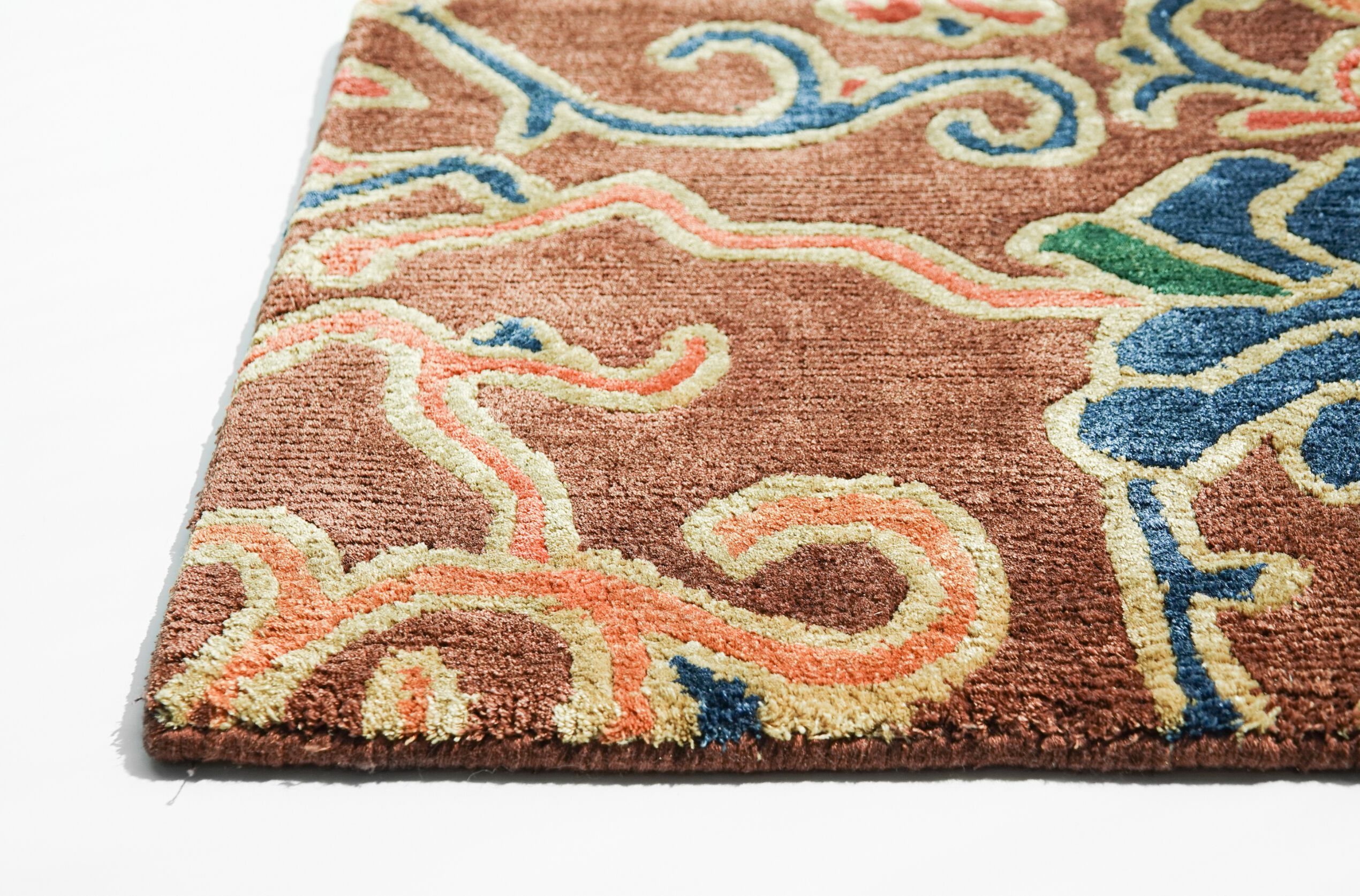 Прямоугольный ковер ручной работы Tapis Rouge Chinoiserie ARCH-00012452 - Вид №1