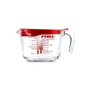 Мерный стакан с крышкой Pyrex 1 л стекло цвет бесцветный/прозрачный