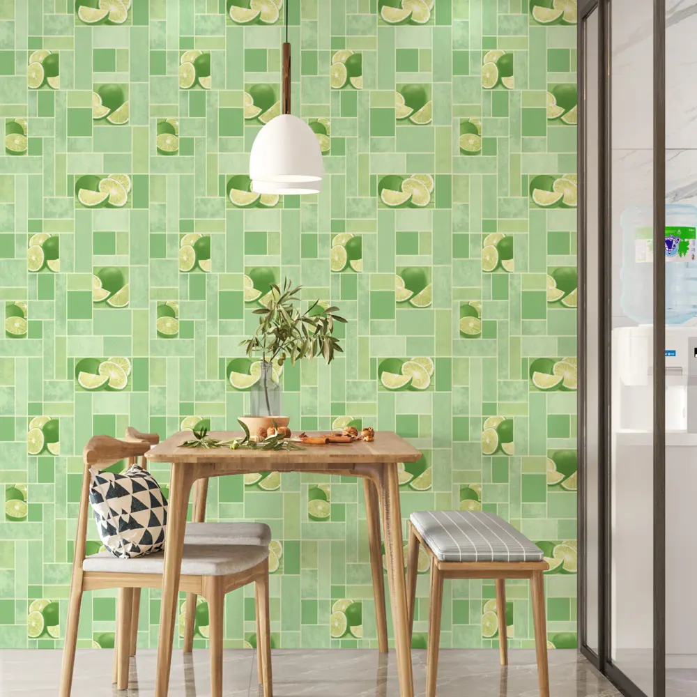 Обои виниловые Аспект Ру Цитрус зеленые 0.53 м 10103-77 STLM-2042533 - Вид №2