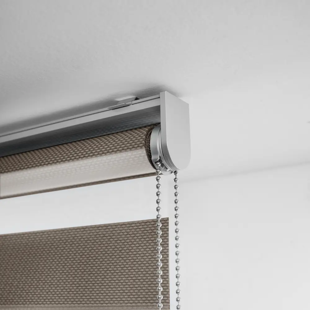 Рулонная штора день-ночь KREAFORTA Novosiberia 100×175 см бежевая с полосками 89408649 STLM-1580140 - Вид №2