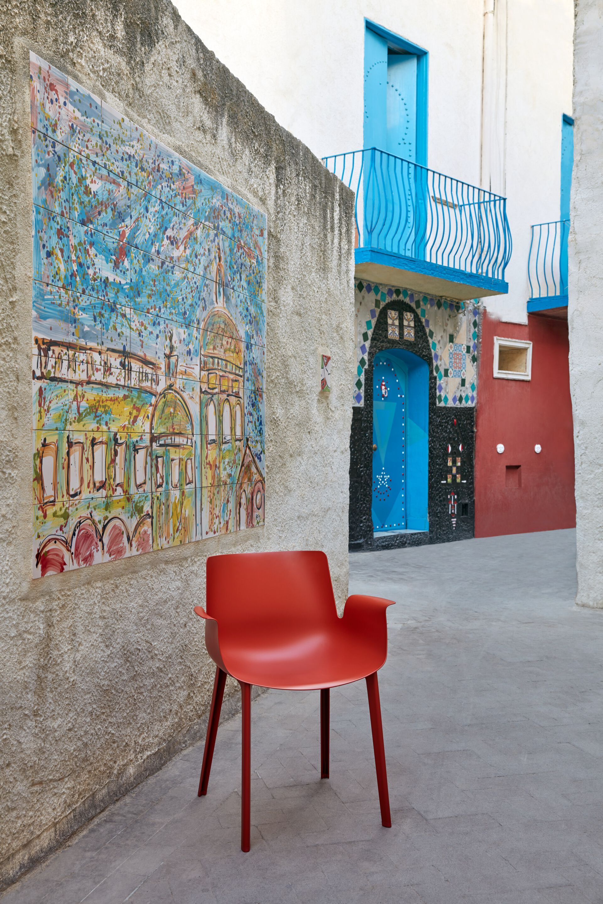 Полимерное кресло с подлокотниками Kartell PIUMA ARCH-00063016 - Вид №14