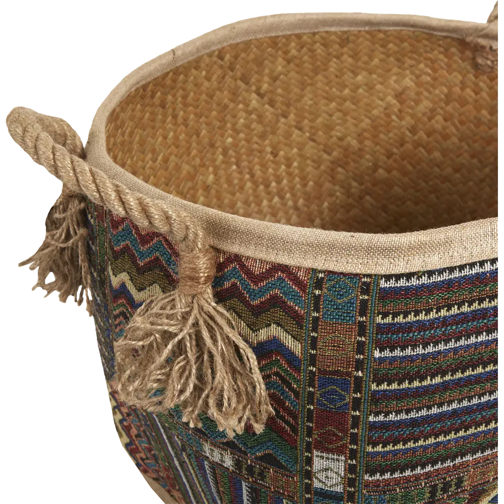 Корзина мягкая Kub HAP8546 38x30x35 см 29 л пальмовое волокно STORIDEA STLM-2171199 - Вид №4