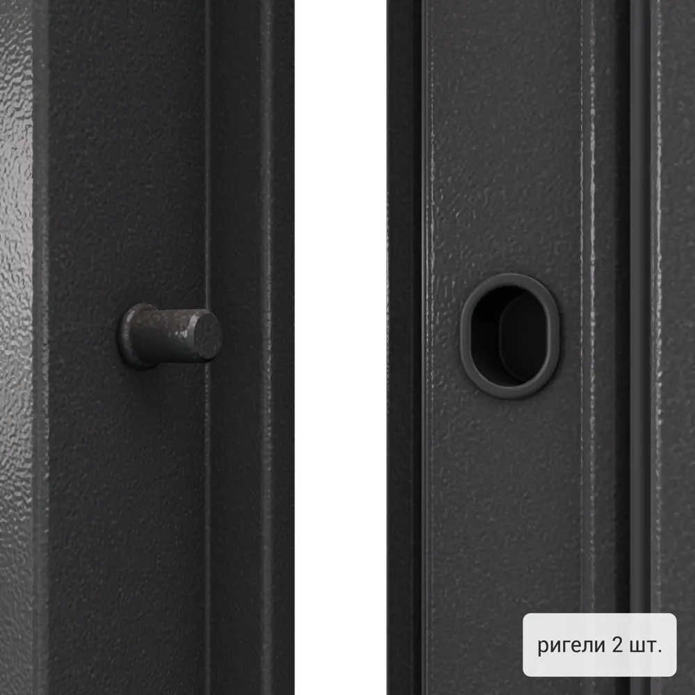 Дверь металлическая Контрол Танганика, 880 мм, правая, цвет белый TOREX STLM-2156037 - Вид №4