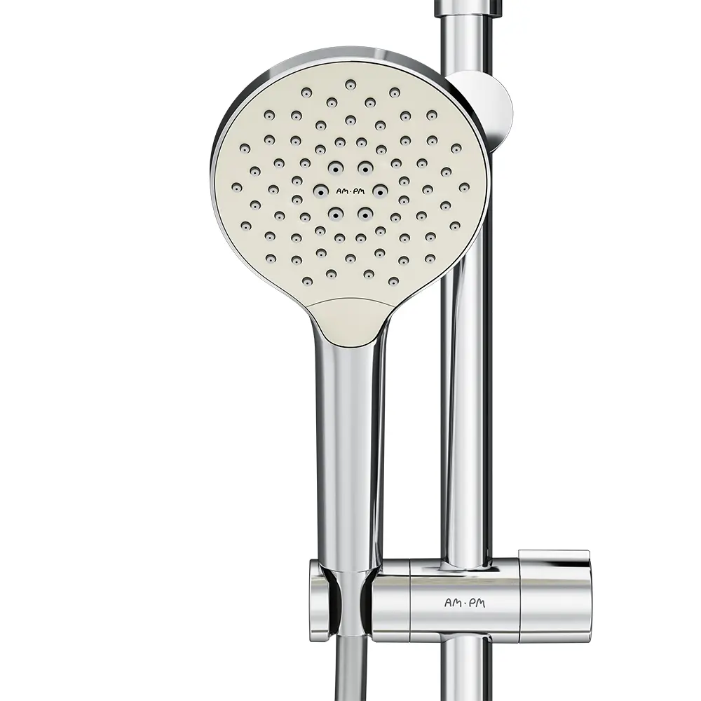 Душевой комплект с верхним душем и полкой AM.PM MOXIEM000 без смесителя STLM-2059919 - Вид №2
