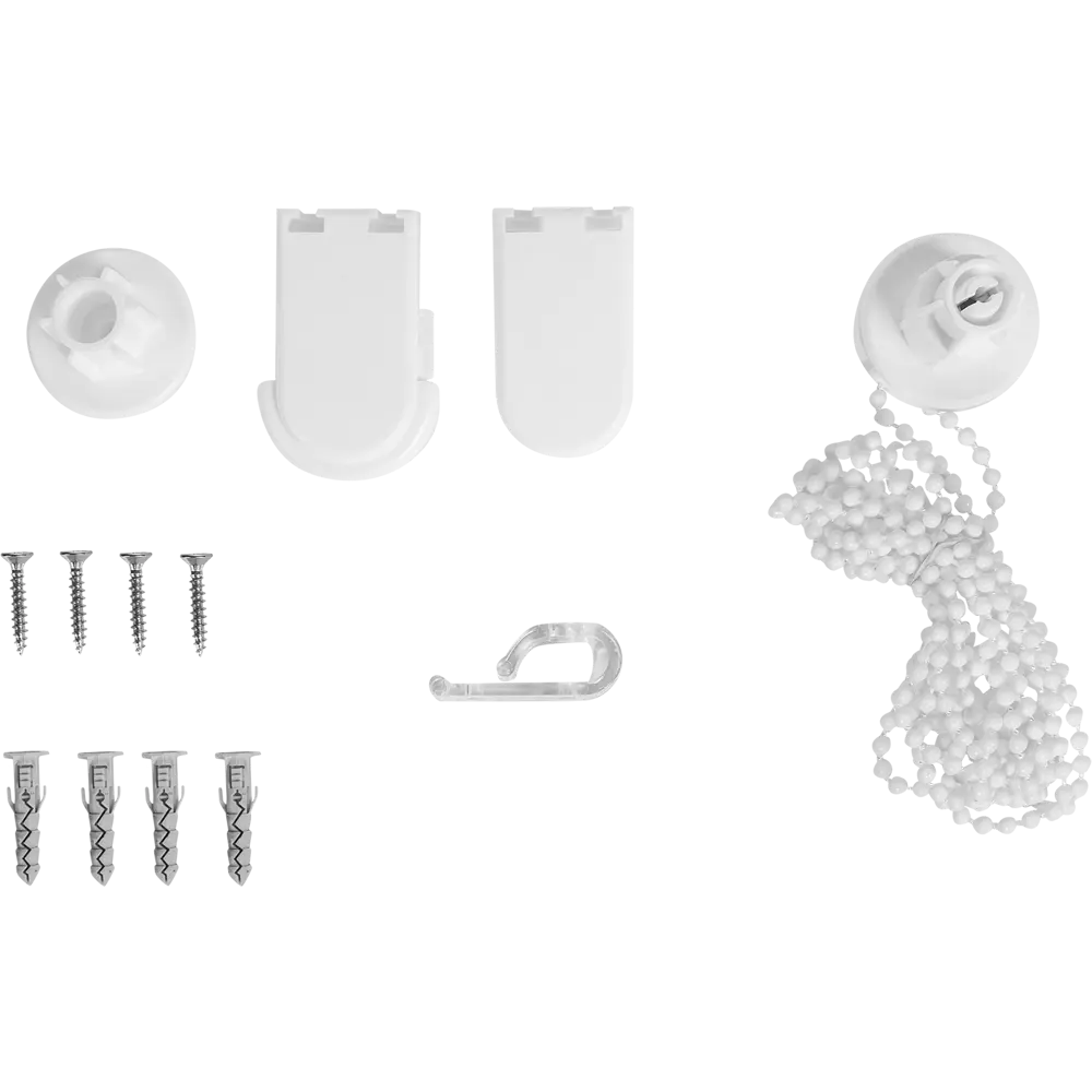 Штора рулонная Blackout Inspire, 120х175 см, цвет белый СТМ STLM-2123556 - Вид №3