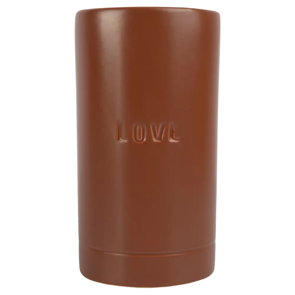 Ваза Цилиндр VCR-0107 керамика карамельная 20 см Atmosphera STLM-2025225 - Вид №2