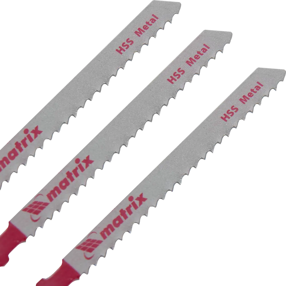 Пилка для лобзика по металлу Matrix T127D, 3 шт STLM-2081670 - Вид №1