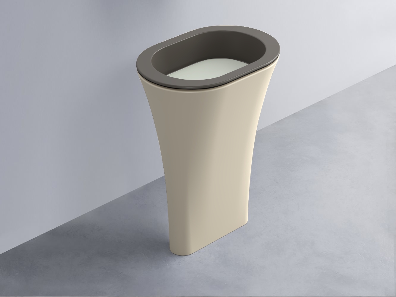 AMLA65-FN+AMPILO-PM+AMCOLO-LN Раковина Amedeo Ovale отдельностоящая cielo Enjoy + Amedeo Ceramica Cielo