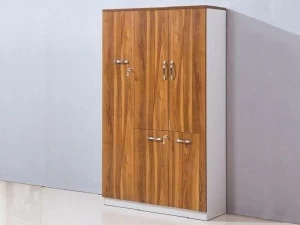 Arrediorg.it® Высокий деревянный офисный блок с распашными дверями Evolutio C508