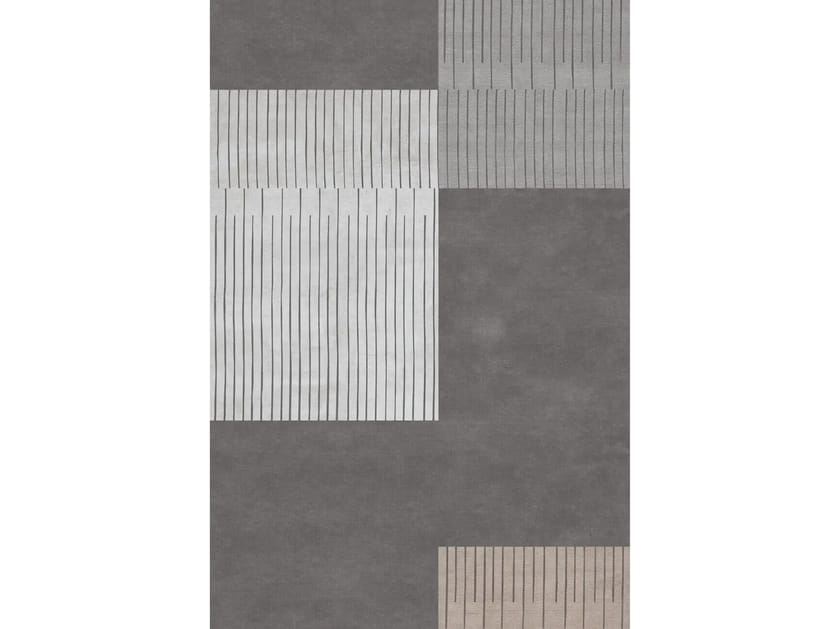 Ковер ручной работы из шерсти и бамбука Sirecom Tappeti бесплатно ARCH-00004008