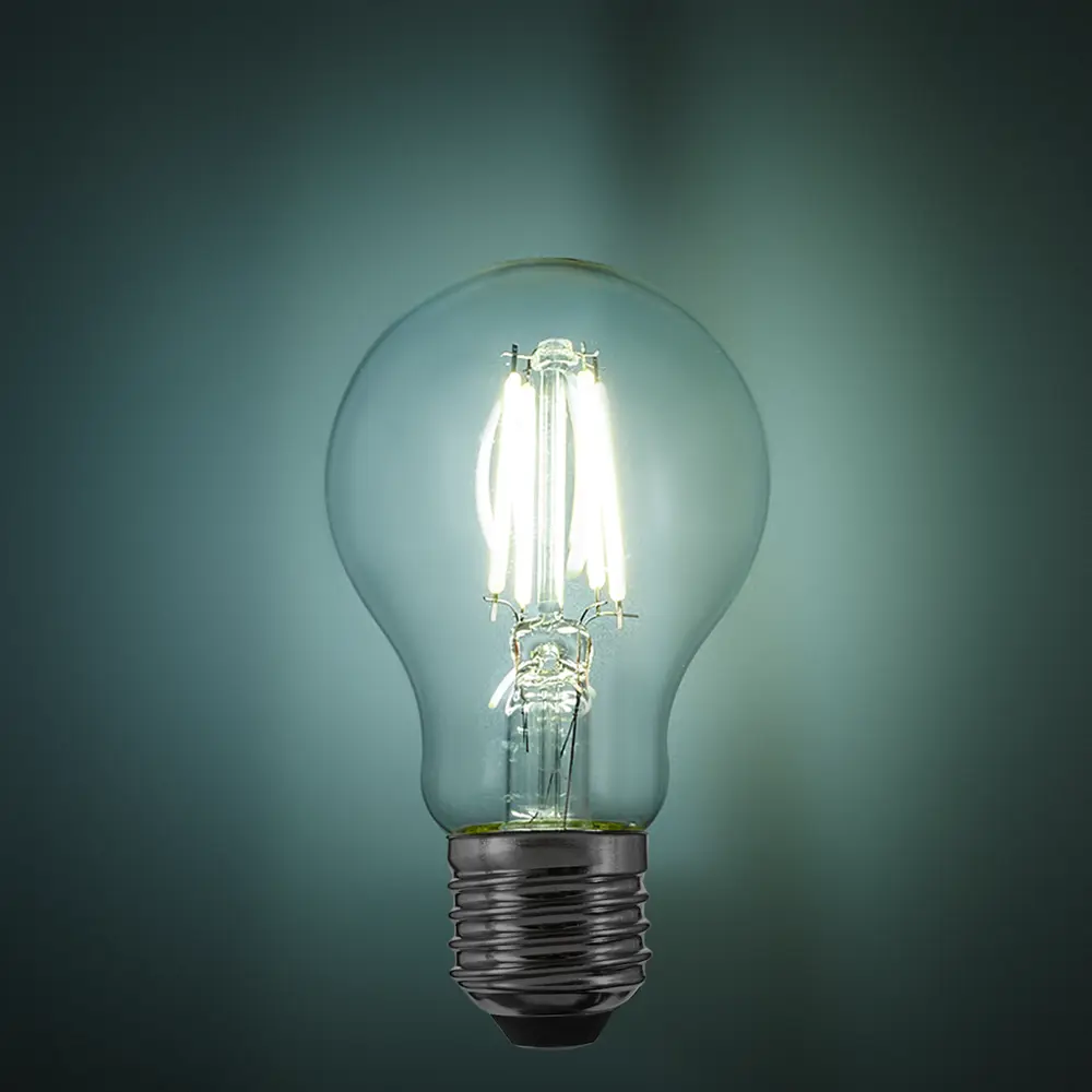 Лампа светодиодная Osram А E27 220/240 В 5 Вт груша 600 лм холодный белый свет 85306927 STLM-2003631  - Вид №2