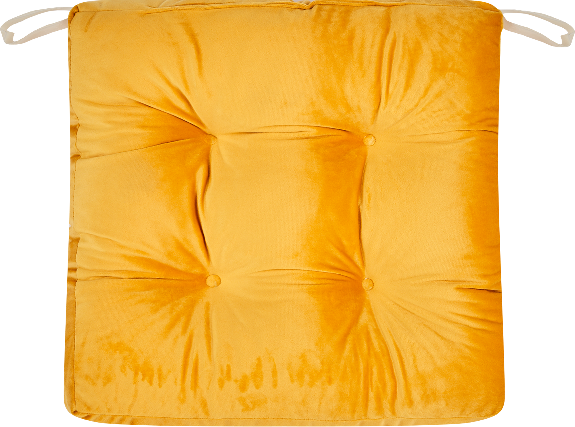 83228231 Подушка для стула Jimena 40x40 см цвет жёлтый STLM-0039601 SEASONS