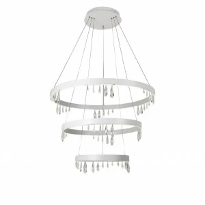 Подвесной светодиодный светильник Favourite Pluvia 1974-12P FAVOURITE ДИЗАЙНЕРСКИЕ, PLUVIA 102808 Белый