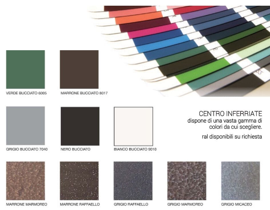 Стальные бронированные жалюзи с фиксированными ламелями Centro Inferriate Persiane blindate ARCH-00088639 - Вид №7