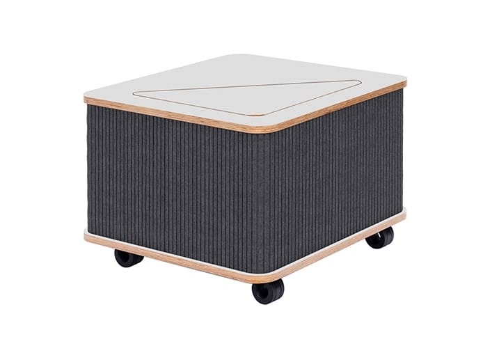 Низкий журнальный столик из войлока с колесами Askia THE CATCHER ARCH-00150503 - Вид №11