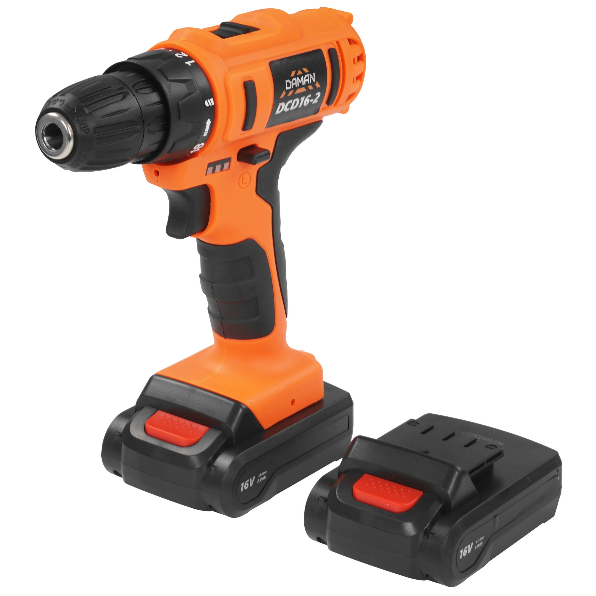 Дрель-шуруповерт DAMAN DCD16-2 9230668 BRAIT STDN-0099507