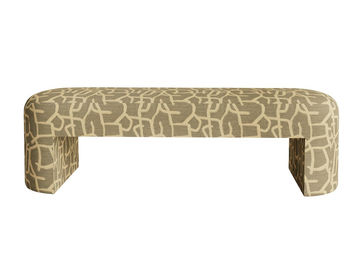 Мягкая скамейка из ткани ANA ROQUE INTERIORS ARCH-00126300