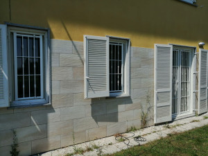 Железные перила безопасности