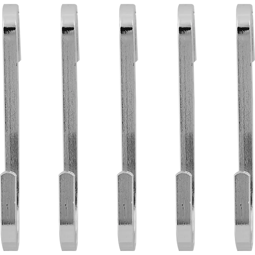 Крючок для рейлинга Аквадекор Stick, 99x55 мм, цвет хром, 5 шт STLM-2042597 - Вид №2