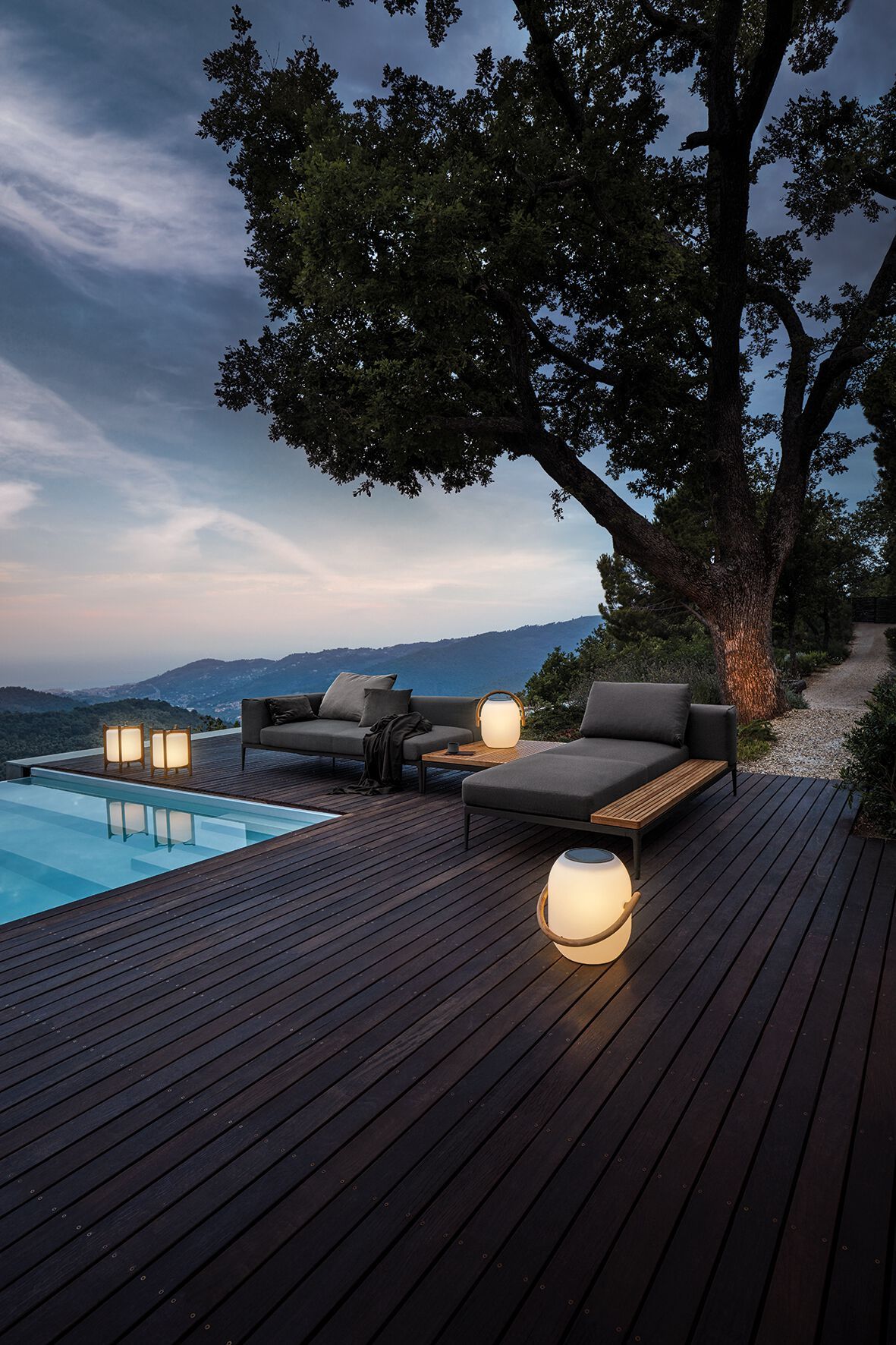 Ткань квадратный сад пуфик Gloster сетка ARCH-00068426 - Вид №9